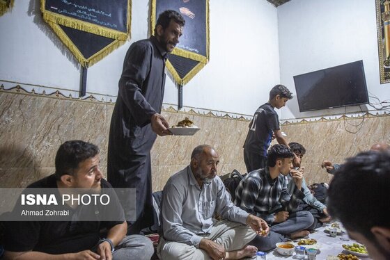 مسیر عاشقی | موکب عشیره آل احمد و آل عیس پذیرای زائران حسینی