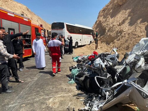 تصادف وحشتناک ۲ سواری و ۲ اتوبوس با ۳۶ کشته و مصدوم در کرمانشاه + عکس (۶ شهریور ۱۴۰۳)