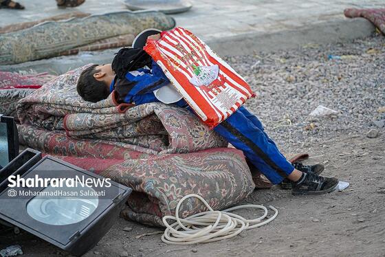 گزارش تصویری | زائران پیاده امام رضا (ع)