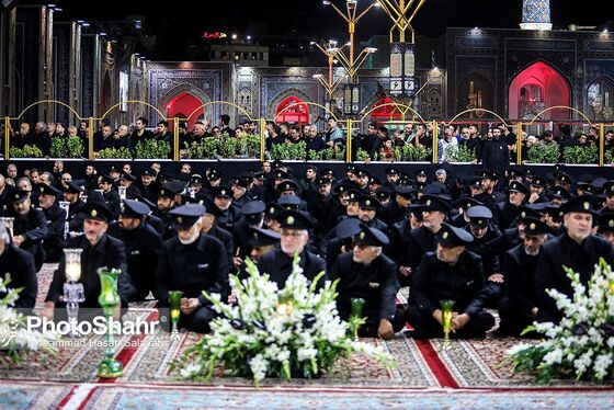 عکس| آیین خطبه‌خوانی شب شهادت امام رضا علیه السلام (۱۳ شهریور ۱۴۰۳)