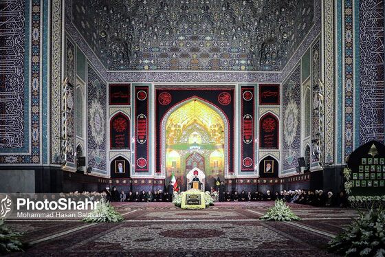 عکس| آیین خطبه‌خوانی شب شهادت امام رضا علیه السلام (۱۳ شهریور ۱۴۰۳)