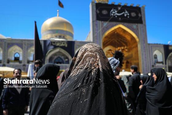 گزارش تصویری | عزاداری شهادت امام رضا (ع) در حرم مطهر رضوی
