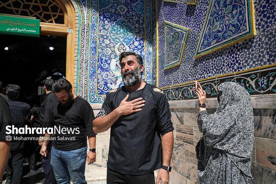گزارش تصویری | عزاداری شهادت امام رضا (ع) در حرم مطهر رضوی