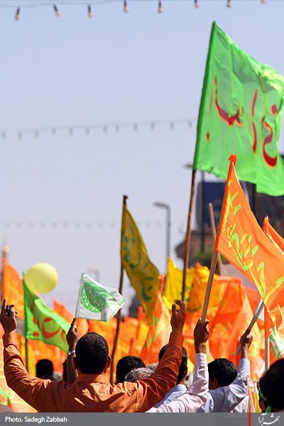 راهپيمايي منتظران ظهور در مشهد