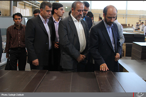 بازديد وزير صنايع از كارخانجات صنعتي