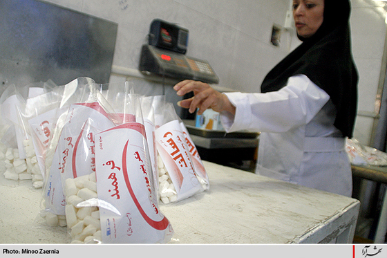 كارگاه توليد آبنبات در مشهد