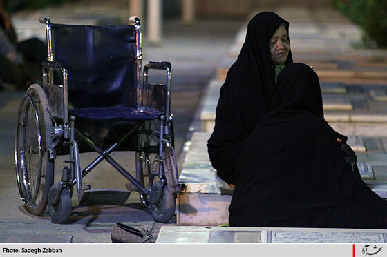 ليله القدر در جوار مزار شهدا- 2