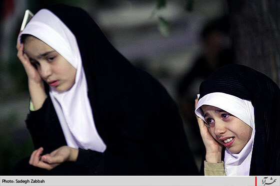 ليله القدر در جوار مزار شهدا- 2