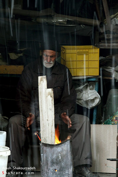 بارش اولین برف زمستانی در مشهد 
