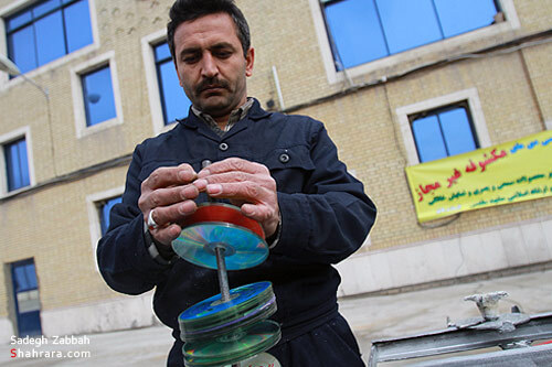 نابودي يک میلیون ‌سی‌دی‌ غیرمجاز در مشهد 