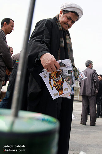 نابودي يک میلیون ‌سی‌دی‌ غیرمجاز در مشهد 