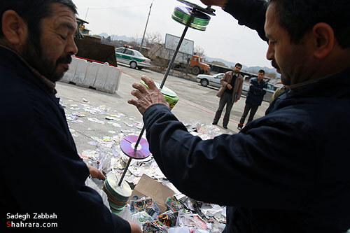 نابودي يک میلیون ‌سی‌دی‌ غیرمجاز در مشهد 