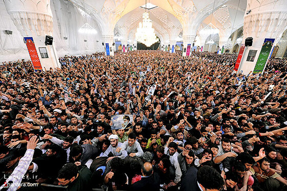 سخنرانی مقام معظم رهبری در جمع زائران و مجاوران امام علی ابن موسی الرضا (ع)