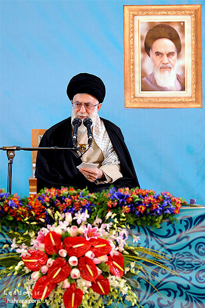 سخنرانی مقام معظم رهبری در جمع زائران و مجاوران امام علی ابن موسی الرضا (ع)