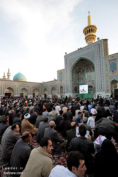 سخنرانی مقام معظم رهبری در جمع زائران و مجاوران امام علی ابن موسی الرضا (ع)