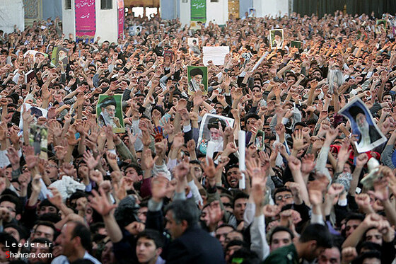 سخنرانی مقام معظم رهبری در جمع زائران و مجاوران امام علی ابن موسی الرضا (ع)