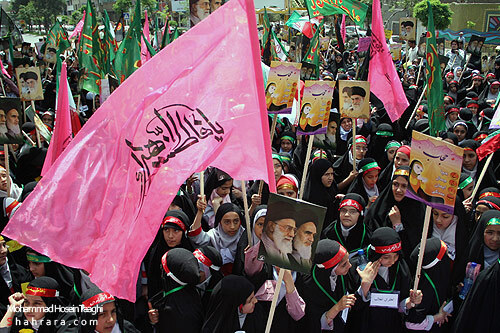 راهپیمایی حافظان حجاب