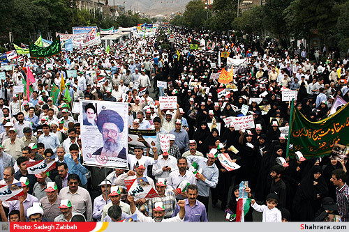 راهپیمایی روز جهانی قدس در مشهد-1