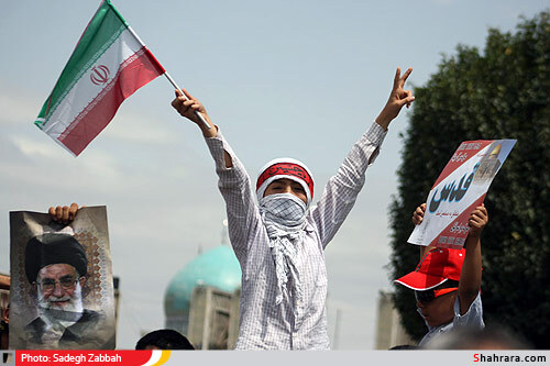 راهپیمایی روز جهانی قدس در مشهد-1