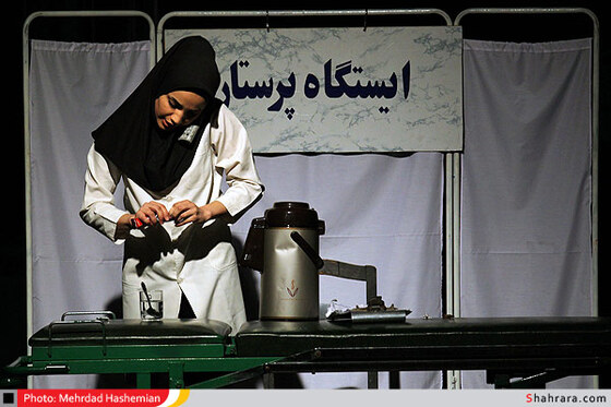 نمایش سمن به نویسندگی . کارگردانی عباس جانفدا