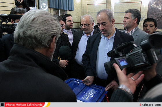 بازدید استاندار خراسان رضوی از شعب اخذ رای