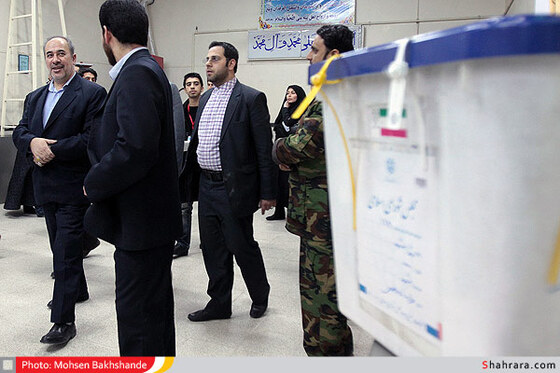 بازدید استاندار خراسان رضوی از شعب اخذ رای