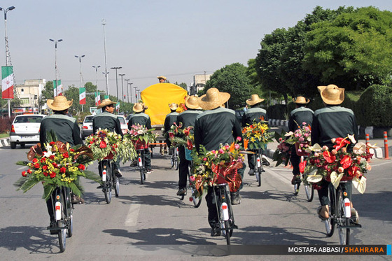 کارناوال گل در خیابانهای مشهد