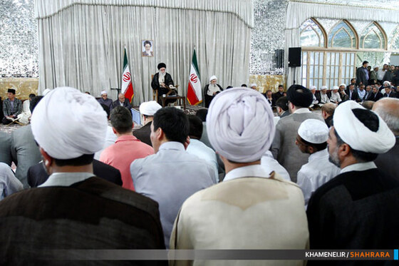 دیدار شرکت کنندگان مسابقات بین المللی قرآن کریم با مقام معظم رهبری