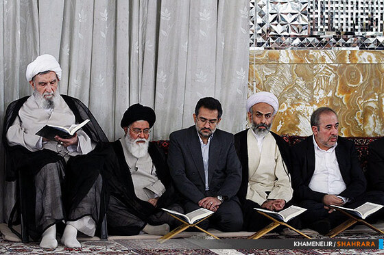 دیدار شرکت کنندگان مسابقات بین المللی قرآن کریم با مقام معظم رهبری