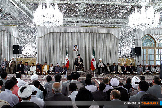 دیدار شرکت کنندگان مسابقات بین المللی قرآن کریم با مقام معظم رهبری