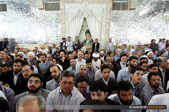 دیدار شرکت کنندگان مسابقات بین المللی قرآن کریم با مقام معظم رهبری
