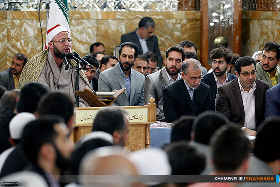 دیدار شرکت کنندگان مسابقات بین المللی قرآن کریم با مقام معظم رهبری
