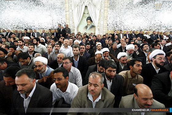 دیدار رئیس و مسئولان قوه قضائیه با مقام معظم رهبری