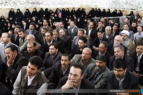 دیدار رئیس و مسئولان قوه قضائیه با مقام معظم رهبری