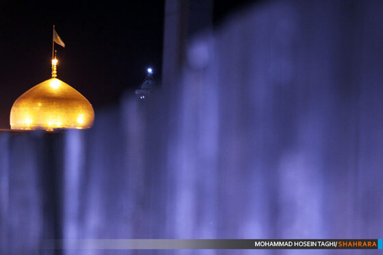 مشهد امام رضا در آستانه میلاد قائم آل محمد