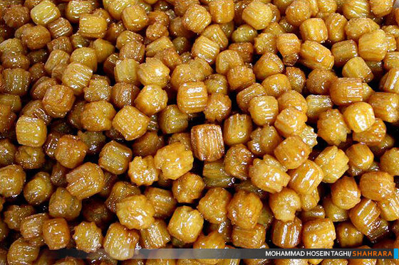 پخت زولبیا و بامیه ماه رمضان