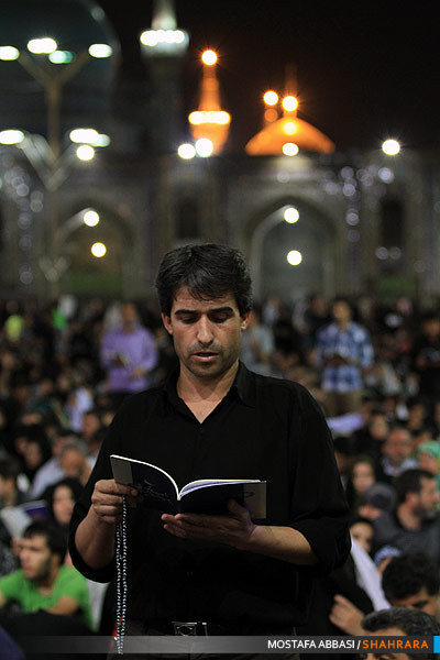 احیا شب بیست و یکم ماه رمضان در حرم امام رضا(ع)