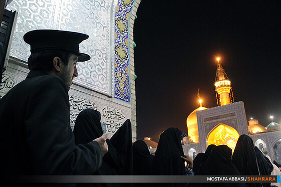 احیا شب بیست و یکم ماه رمضان در حرم امام رضا(ع)
