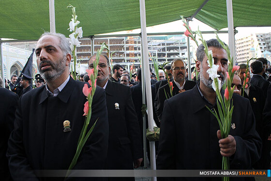 گلباران حرم مطهر رضوی