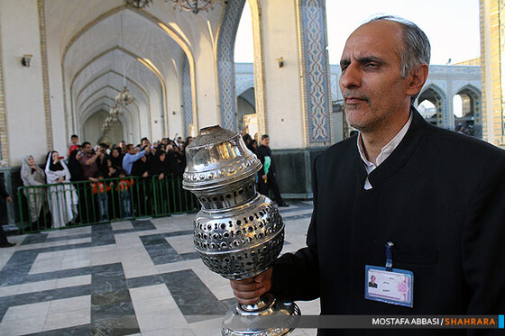 گلباران حرم مطهر رضوی