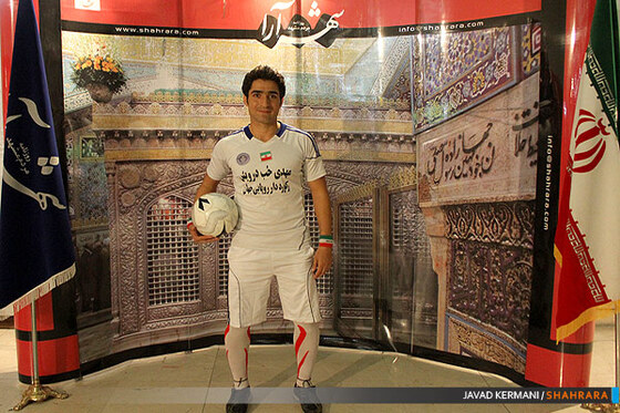 مهدی حب درویش رکورددار روپایی جهان