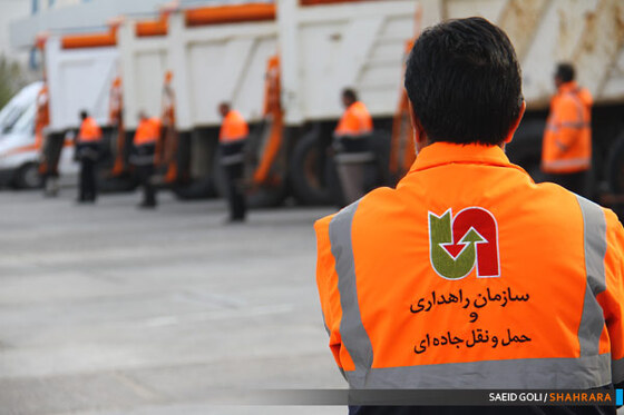 رژه ماشین آلات برف روبی زمستانی
