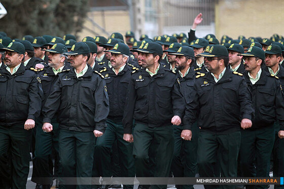 مراسم صبحگاه عمومی یگانهای انتظامی 