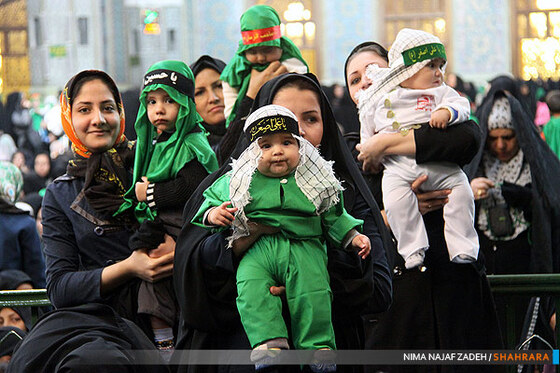همایش شیرخوارگان حسینی در مشهد مقدس