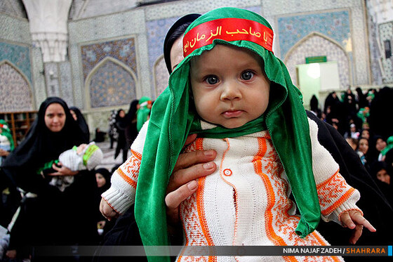 همایش شیرخوارگان حسینی در مشهد مقدس