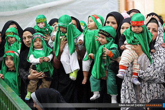 همایش شیرخوارگان حسینی در مشهد مقدس
