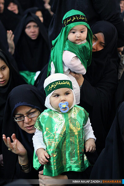 همایش شیرخوارگان حسینی در مشهد مقدس