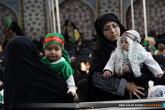 همایش شیرخوارگان حسینی در مشهد مقدس
