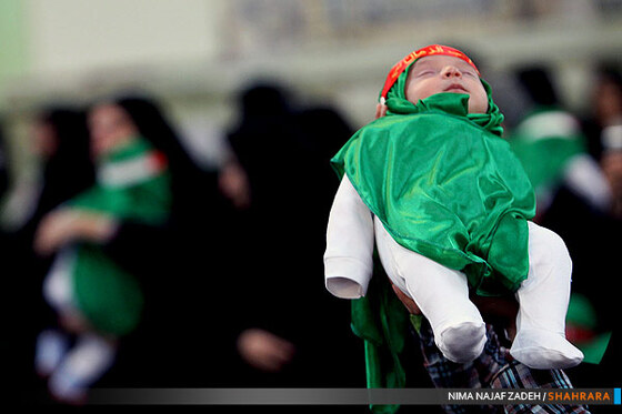 همایش شیرخوارگان حسینی در مشهد مقدس