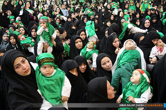 همایش شیرخوارگان حسینی در مشهد مقدس